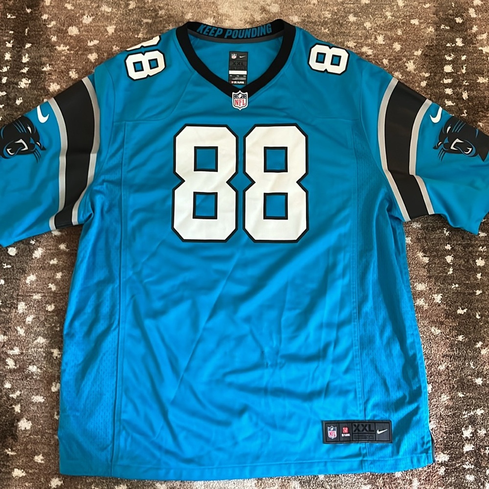GUC NFL Mens Nike Carolina Panthers Olsen Jersey XXL